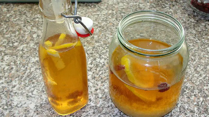 Preparation of water kefir